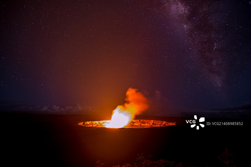 基拉韦厄火山图片素材