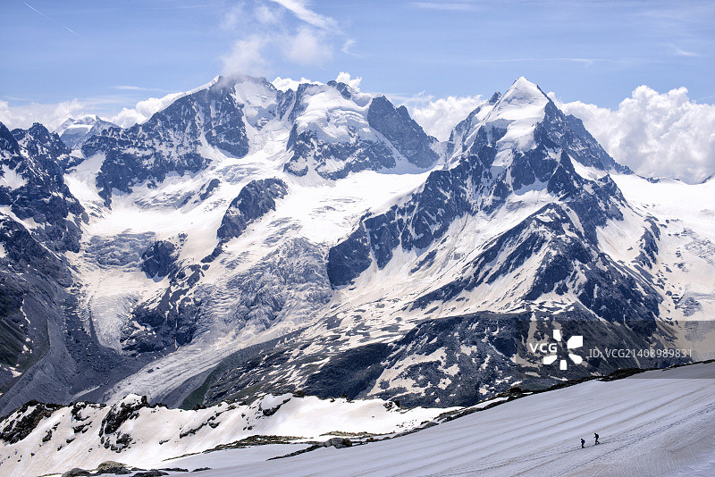 瑞士阿尔卑斯山图片素材