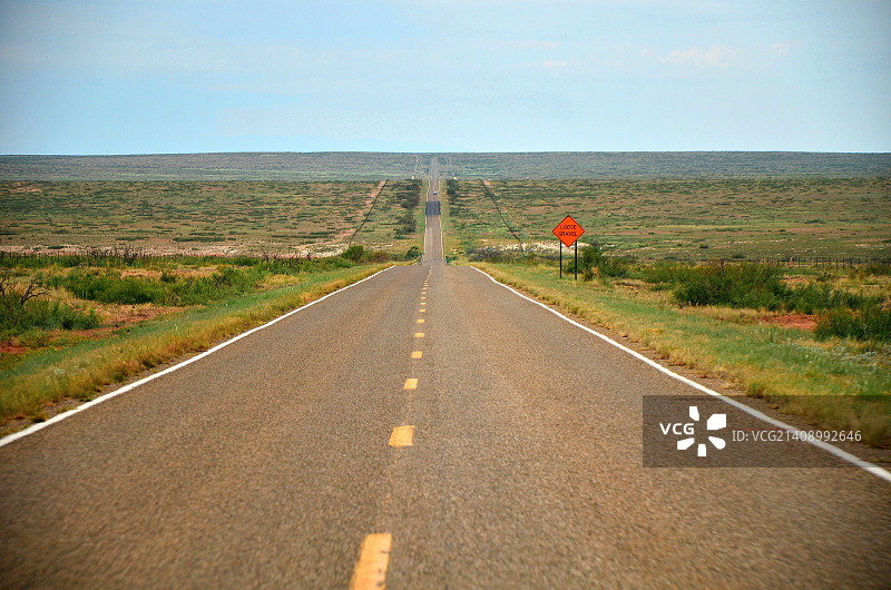 通往罗斯威尔的路图片素材