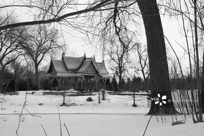 泰国馆 - 麦迪逊威斯康星州图片素材