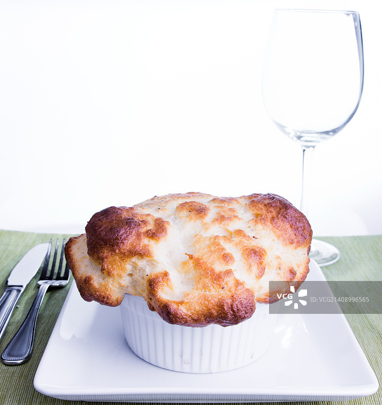 奶酪舒芙蕾图片素材