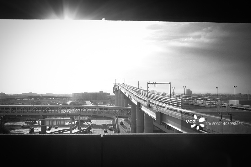 凤凰城空中列车图片素材