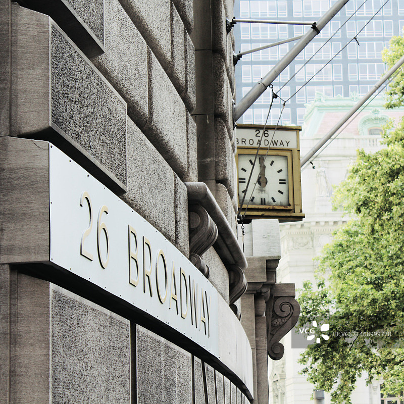 百老汇大街26号图片素材