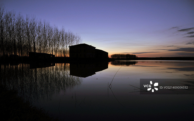 波河平原图片素材
