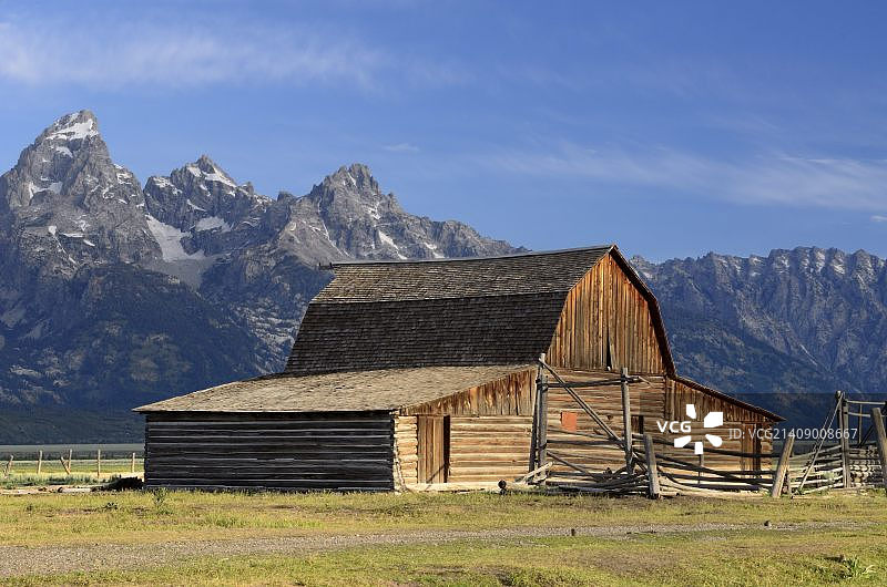 莫尔顿谷仓图片素材