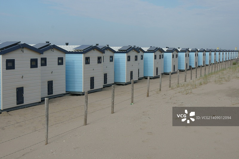 海滩小屋图片素材