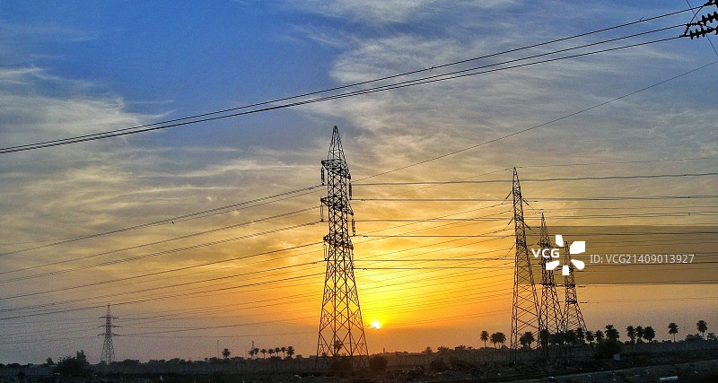 巴格达日落图片素材