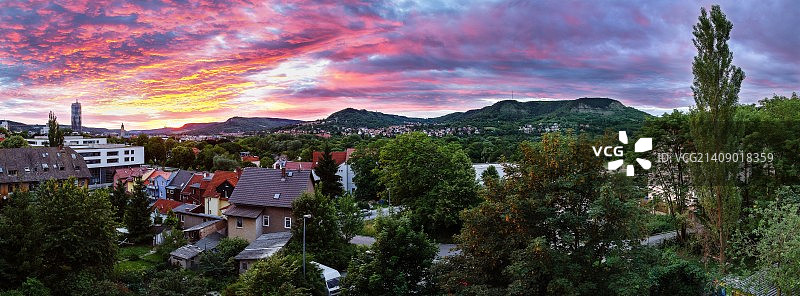 耶拿的日出-v2图片素材