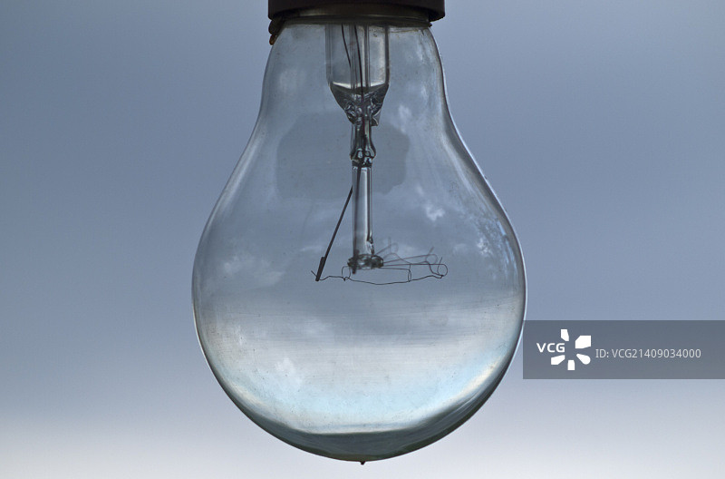 蓝色台灯图片素材