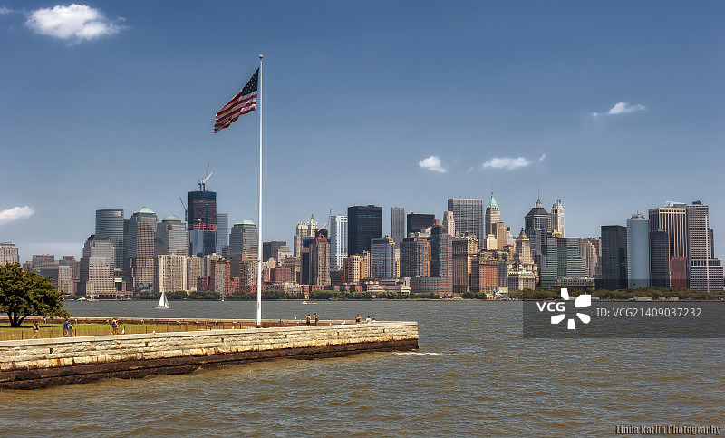 前往埃利斯岛图片素材