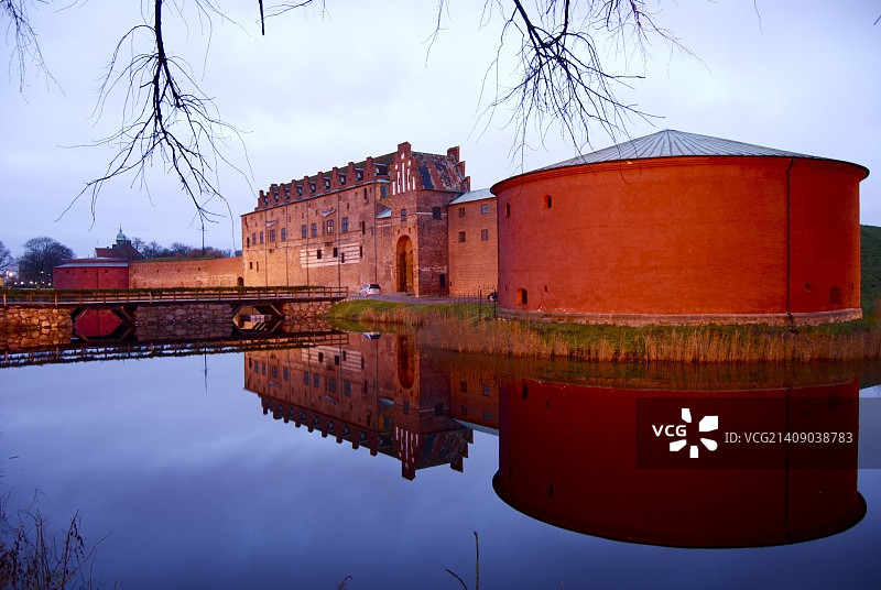 瑞典马尔默的房子图片素材