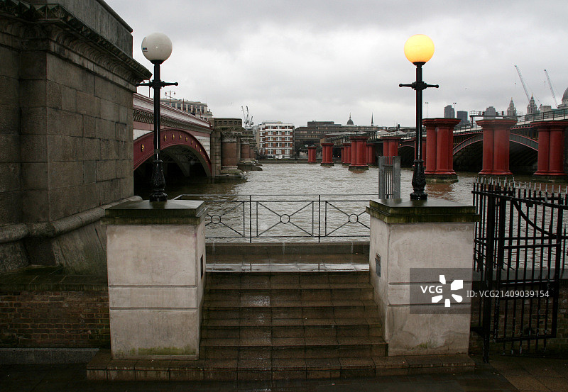 泰晤士河南岸图片素材