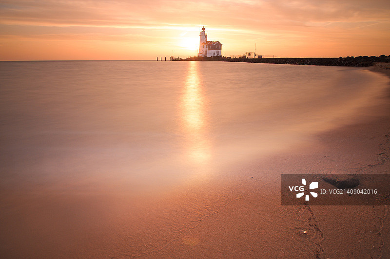 马肯岛的马图片素材