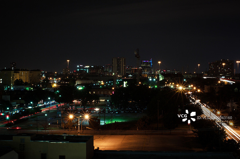 休斯顿夜景图片素材
