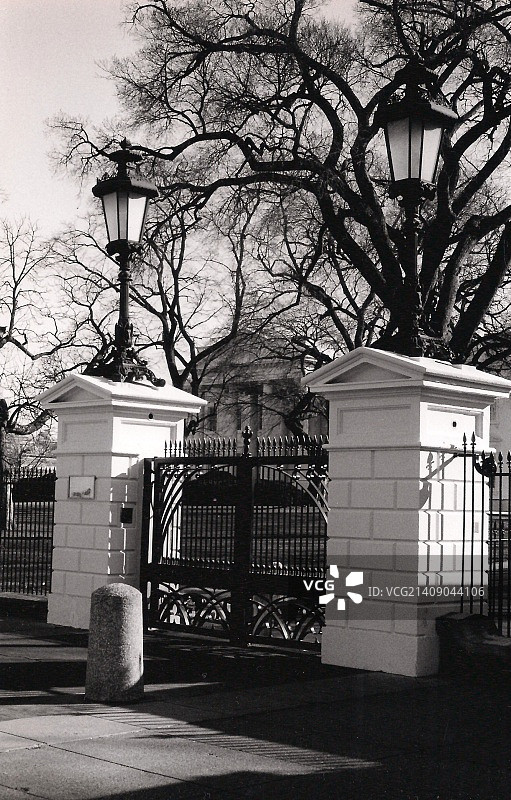 白宫之门图片素材