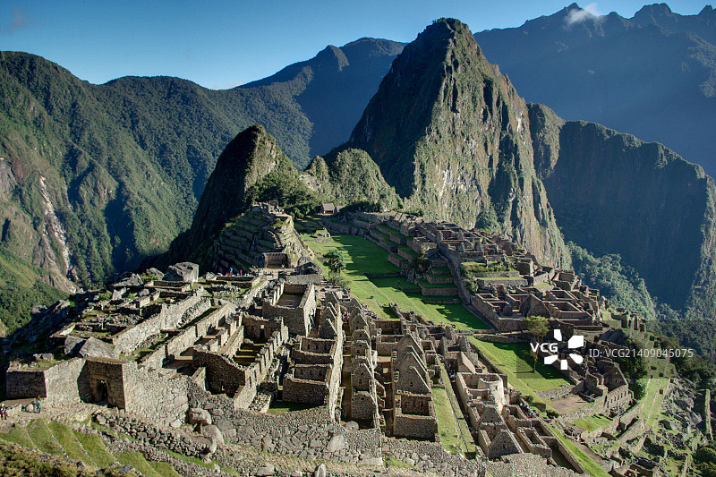 秘鲁马丘比丘历史保护区图片素材