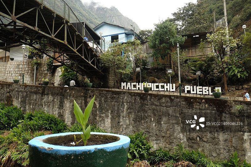 马丘比丘镇图片素材