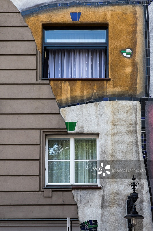 百水公寓图片素材