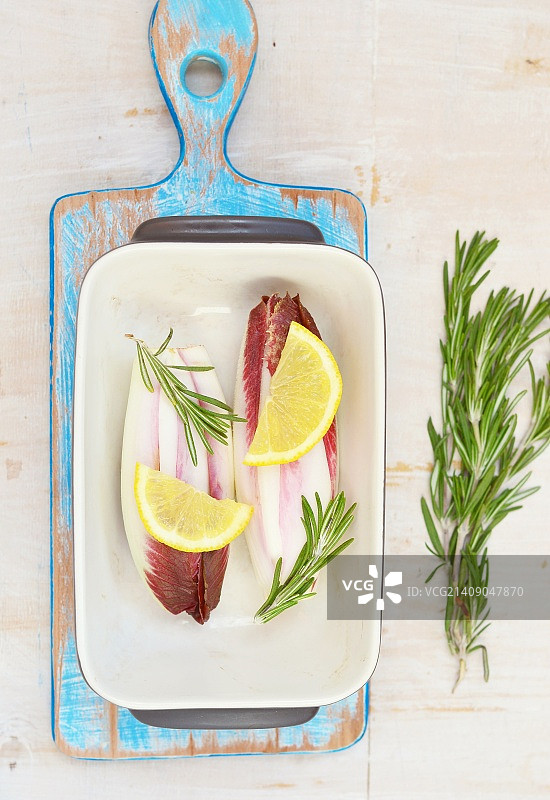 红色菊苣图片素材