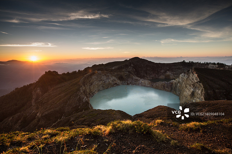 印度尼西亚弗洛勒斯岛克里穆图图片素材