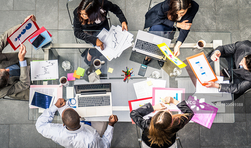 成功的商业团队图片素材