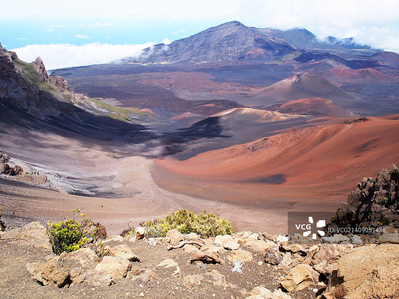 哈莱阿卡拉火山图片素材