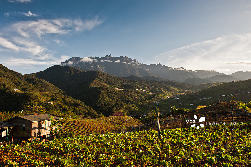 京那巴鲁山图片素材