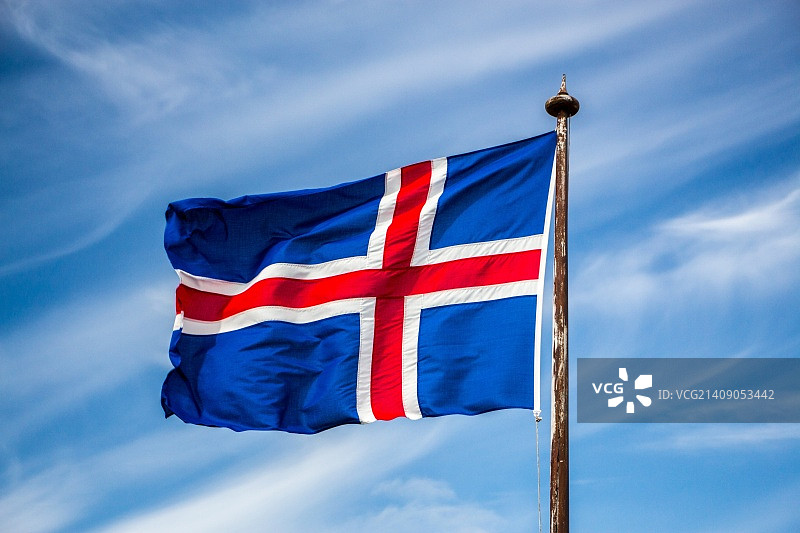 冰岛国旗图片素材