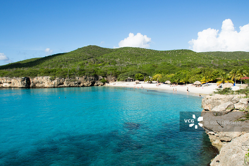 库拉索海滩图片素材