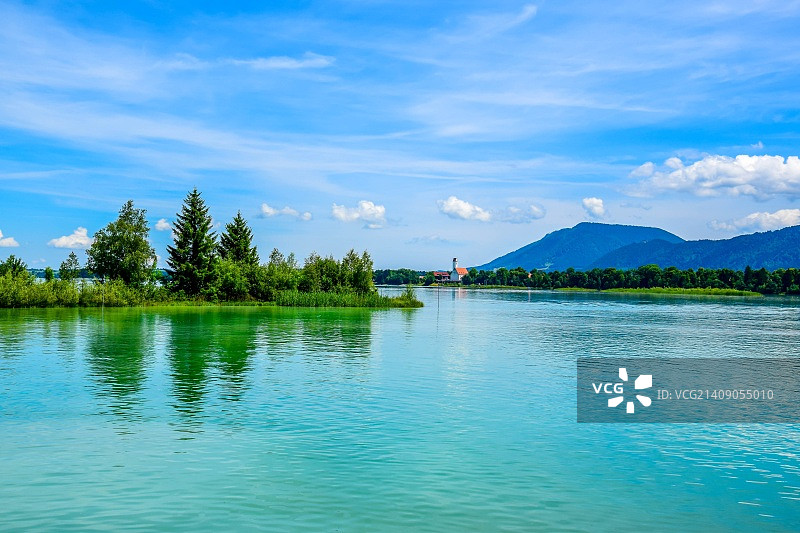 福根湖图片素材