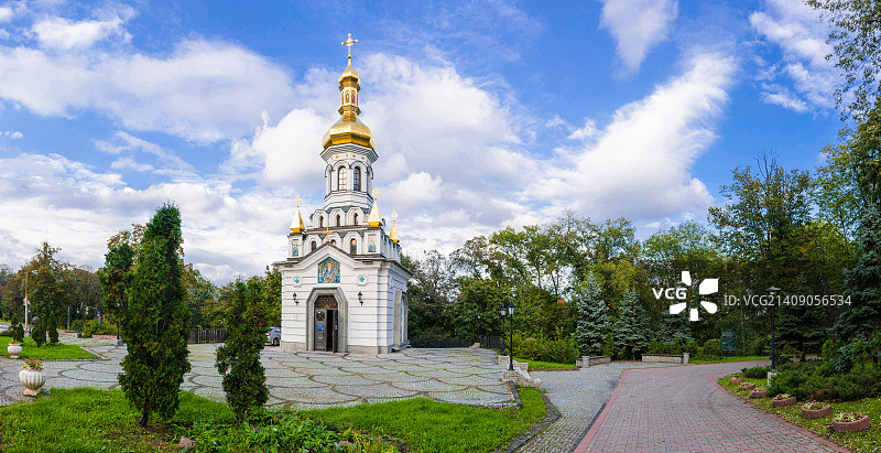 基辅圣安德烈教堂图片素材