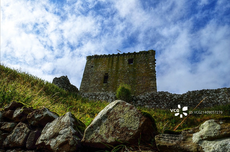邓诺特城堡遗址图片素材