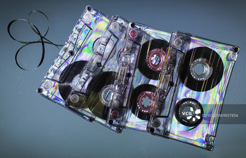 复古卡式磁带图片素材