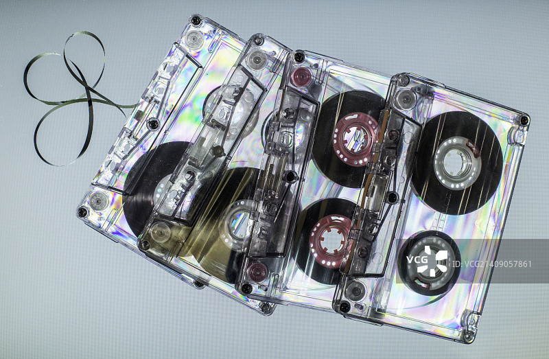复古卡式磁带图片素材