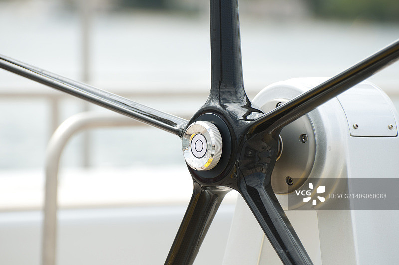 游艇方向舵图片素材