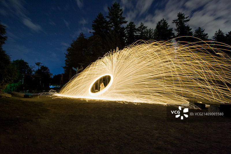 钢丝棉摄影，斯坦利公园5032图片素材