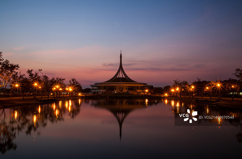 泰国曼谷九世王公园图片素材