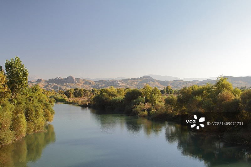 阿斯潘多斯水坝图片素材