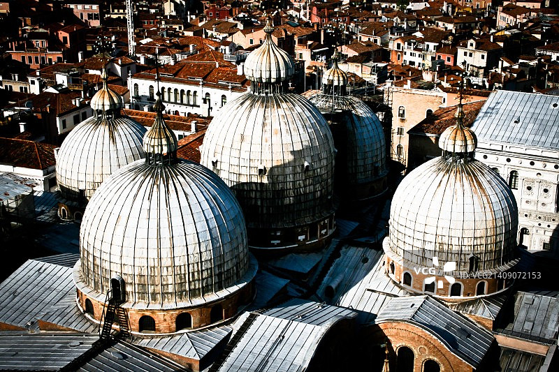 世界名胜：意大利威尼斯圣马可大教堂图片素材