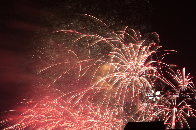 2014年波士顿流行音乐烟花表演#5图片素材