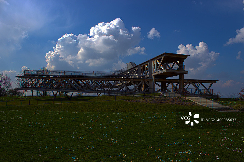 德国科布伦茨埃伦布赖特施泰因要塞图片素材