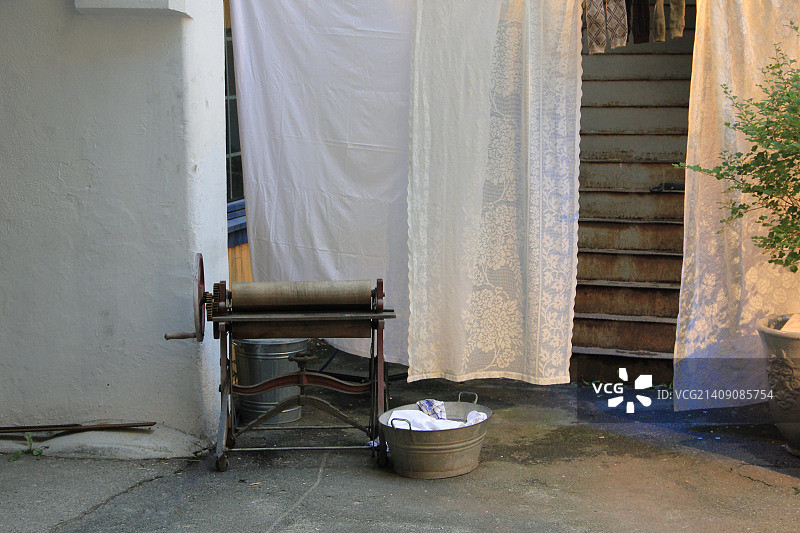 挪威德拉门市的Tollbugata图片素材