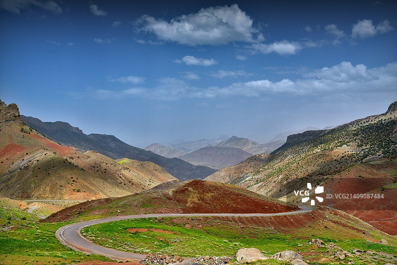 摩洛哥阿特拉斯山脉图片素材