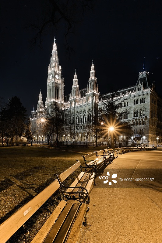 维也纳市政厅2图片素材