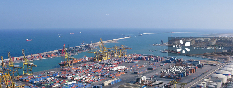 巴塞罗那港口图片素材