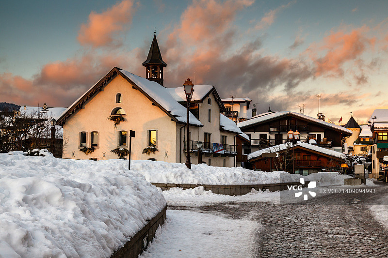 梅杰夫村图片素材