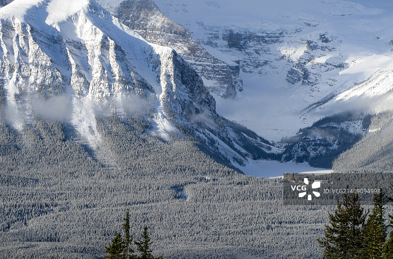 露易丝湖图片素材