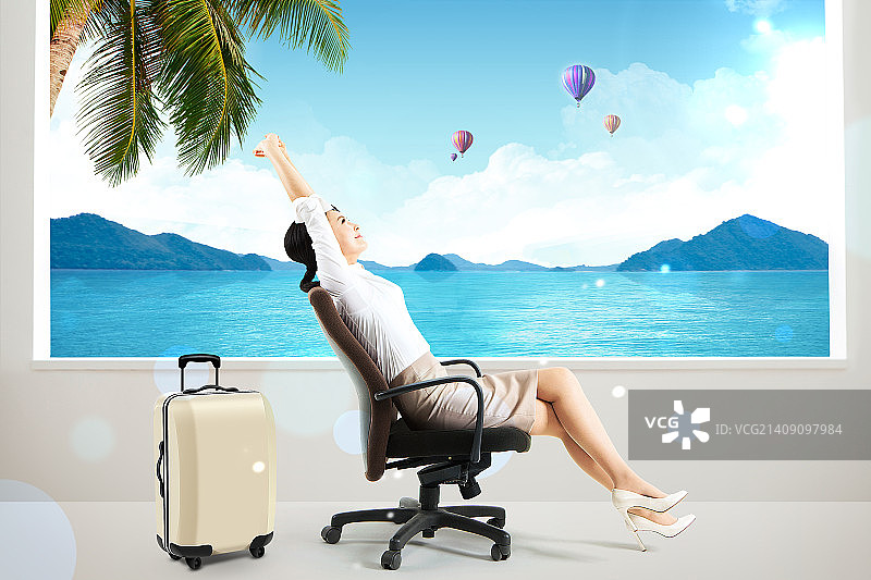 假日工作人员图片素材