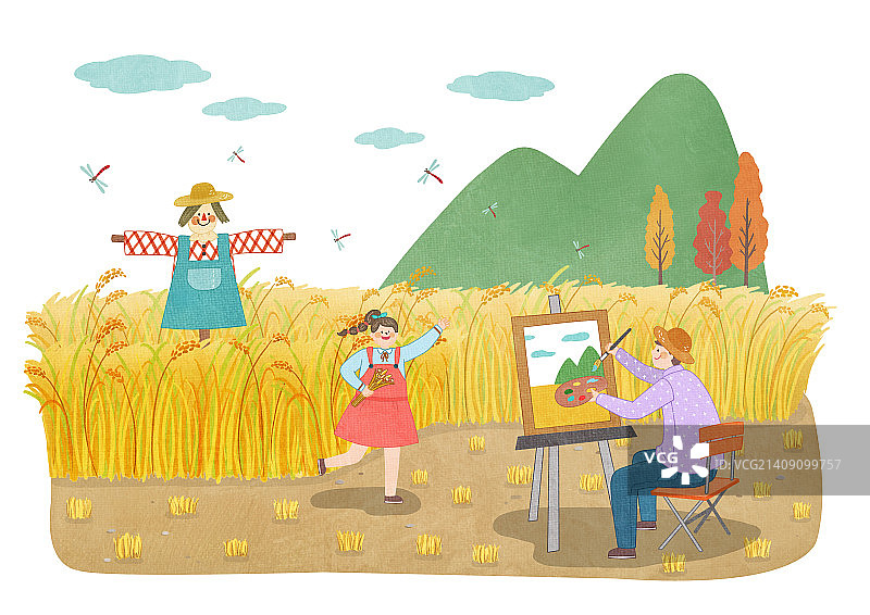 秋日生活图片素材