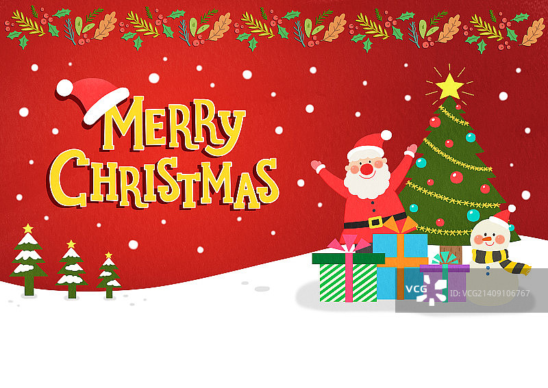圣诞贺卡图片素材